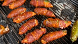 Bacon Wrapped Chicken Tenders | Appetizer | Weber Grill