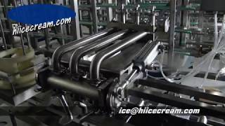 Automatic Family Size Ice Cream Filling Machine How To Save Cost Of Ice Cream Factory