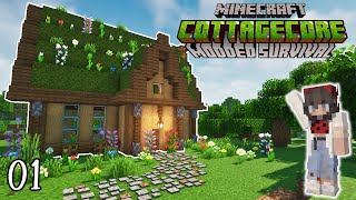 A Cozy Beginning! | Cottagecore Modded Survival | Let's Play Modded Minecraft | Episode