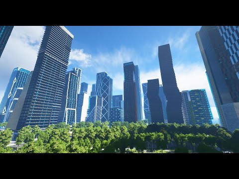 Видео: Ancorio - МАСШТАБНЫЙ город в Майнкрафт I - Big city project
