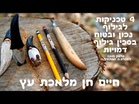 וִידֵאוֹ: איך ללמוד גילוף בעץ