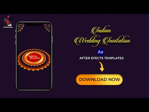 P-79 | Customize Video | Wedding Invitation | ap motions