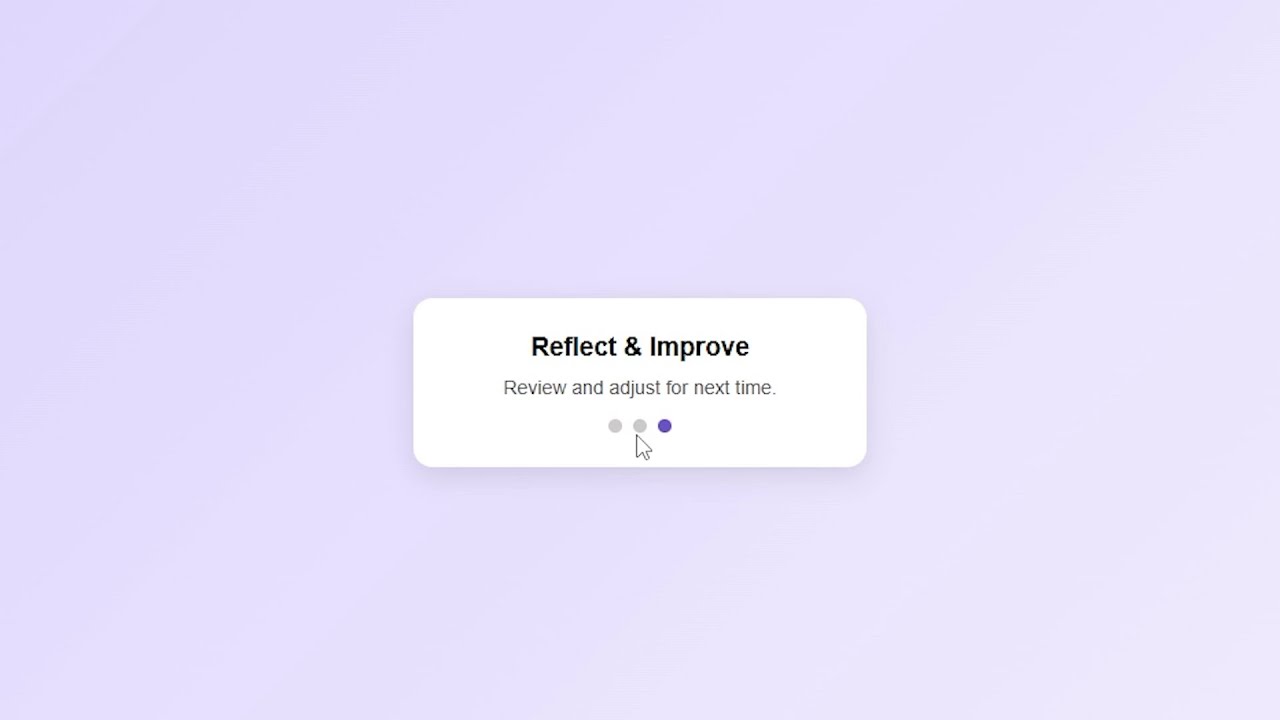 creating image slider dots using javascript |... Simple Card Slider with Dots Pagination Using Only HTML, CSS ...