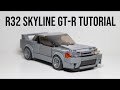 LEGO Nissan Skyline R32 GT-R Moc Build Tutorial