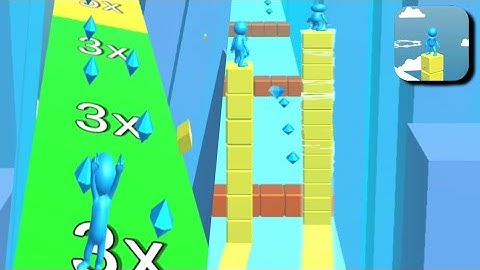 Cube Stack - All Levels Gameplay Android,ios (Levels 2-5)