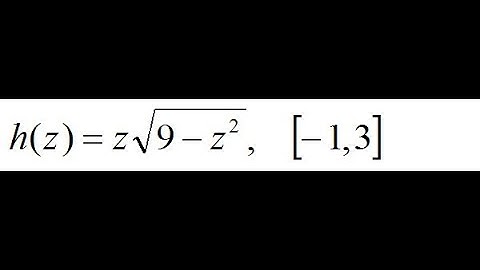 Absolute Maximum and Minimum on an Interval | Calculus Explained Step-by-Step 54