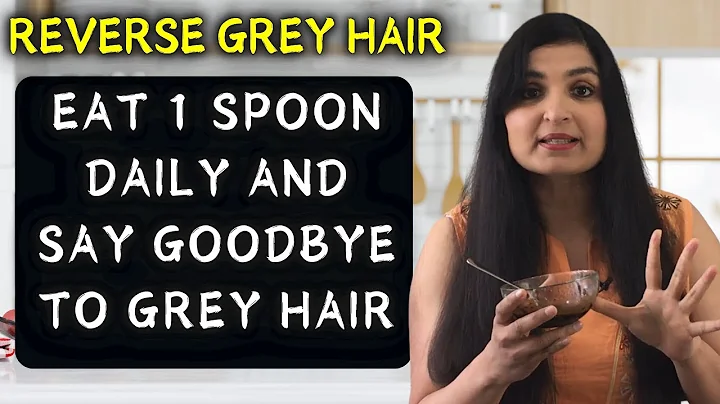 ⭐ No More Grey Hair! Turn It Black Naturally & Keep It Forever!