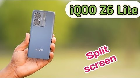 Split Screen On In Iqoo Z6 Lite 5G, Create Dual Screen In Iqoo Z6 Lite 5G, How To Use Floating