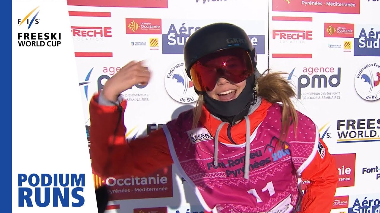 Eileen Gu | Ladies' Slopestyle | Font Romeu | 2nd place | FIS Freeski - YouTube