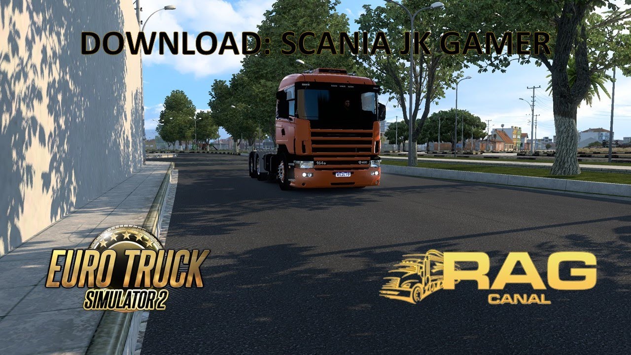 MOD] SCANIA REDZIN na SUSPENSÃO a AR e REBAIXADA para Euro Truck Simulator  2 