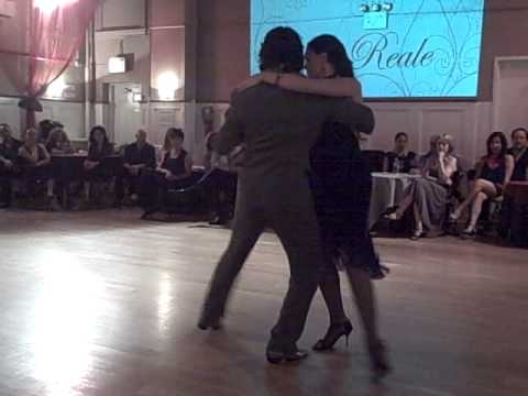 Mariana Galassi and Julio Mendez at Salon Reale, NYC 2013. Argentine Tango. Milonga.
