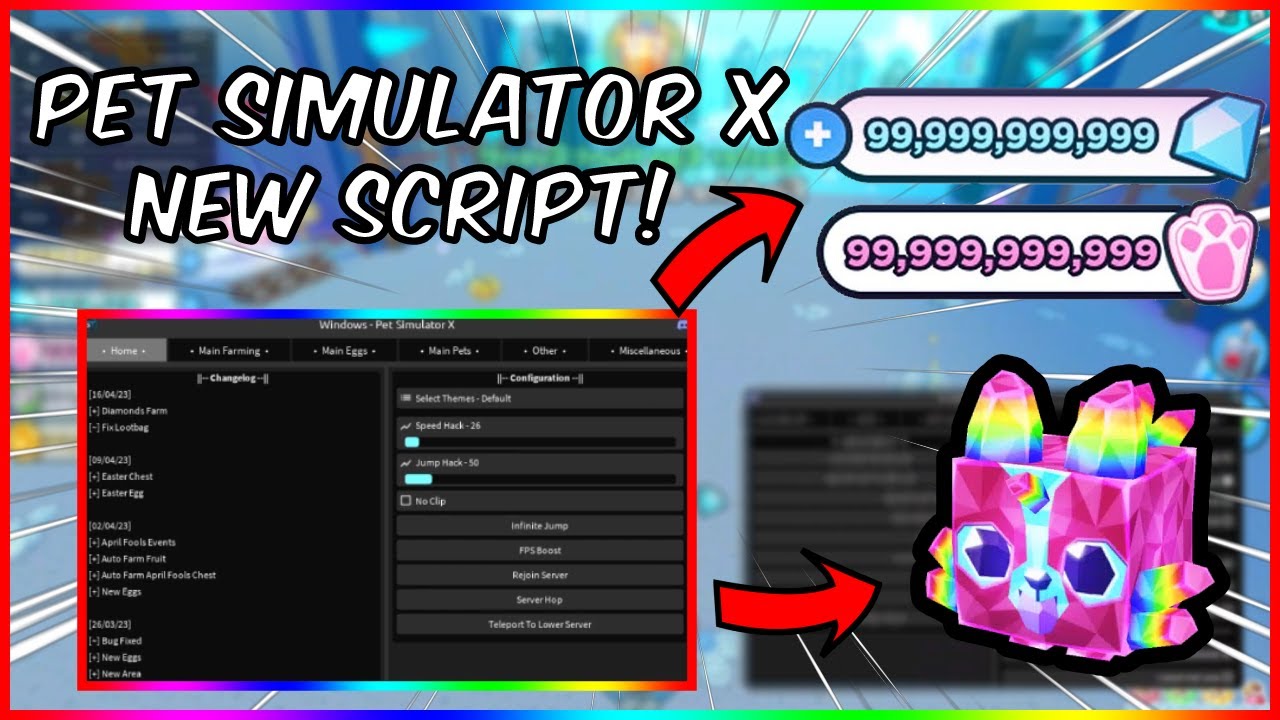 PET SIMULATOR X SCRIPT *PASTEBIN 2023* (ROBLOX) YouTube