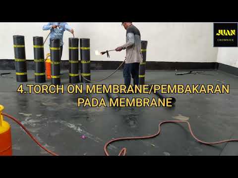 Video: Membran kalis air bumbung