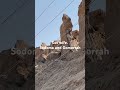Lot S Wife Pillar Of Salt Near The Dead Sea Shorts Israel Bible Sodom Travel Mountains