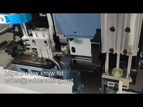 Automatic Multi core Cable Stripper Crimping Machine For Sheathed Cable Cutting Peeling Pressing Mac