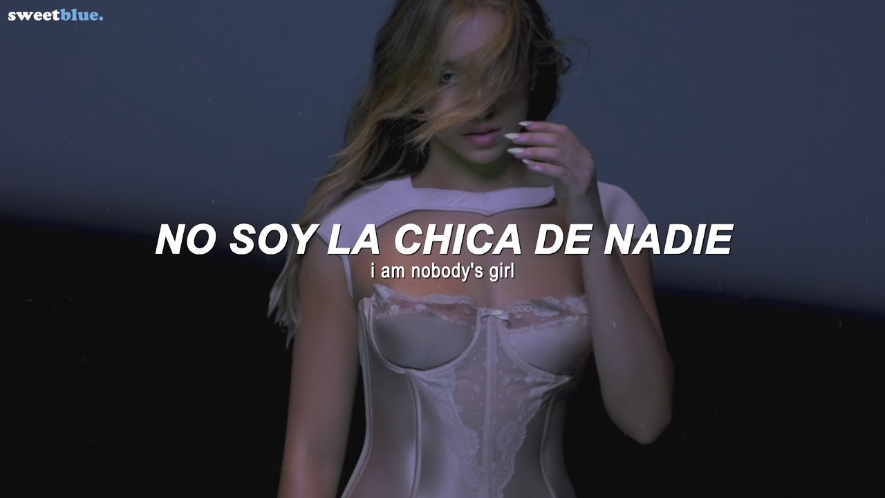 Tate McRae - NOBODY'S GIRL (Sub. Español + Lyrics)
