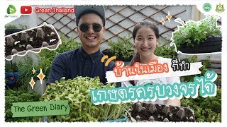 บ้านในเมืองก็ทำเกษตรครบวงจรได้ : The Green Diary