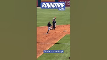 ⚾️RoundTrip⚾️  The Captain Aaron Judge #99 goes yard! #Baseball #99 #MA2tv #Yankees #HR #Dinger #NY