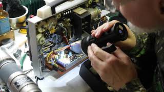 Reparatur des Super 8 Projektors Chinon sound 8000