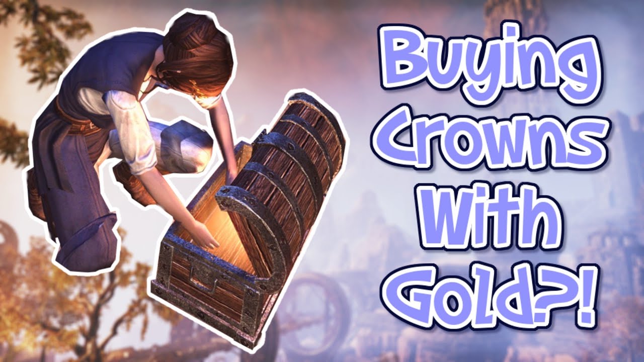 paspoort versterking Gymnast Buying And Selling Crowns For Gold In ESO - YouTube