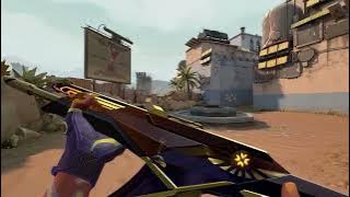 Valorant Champions 2023 Vandal Skin Inspect Weapon Loop [1 Hour]