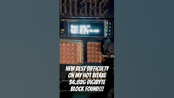 #digibyte Block found, new best difficulty for my hot #Bitaxe! 36.82G on standard settings! #crypto