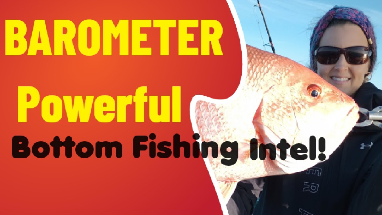 Barometric Pressure effects on Grouper and Snapper Fishing 