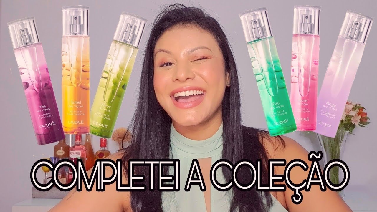Coleção completa de perfumes CAUDALIE