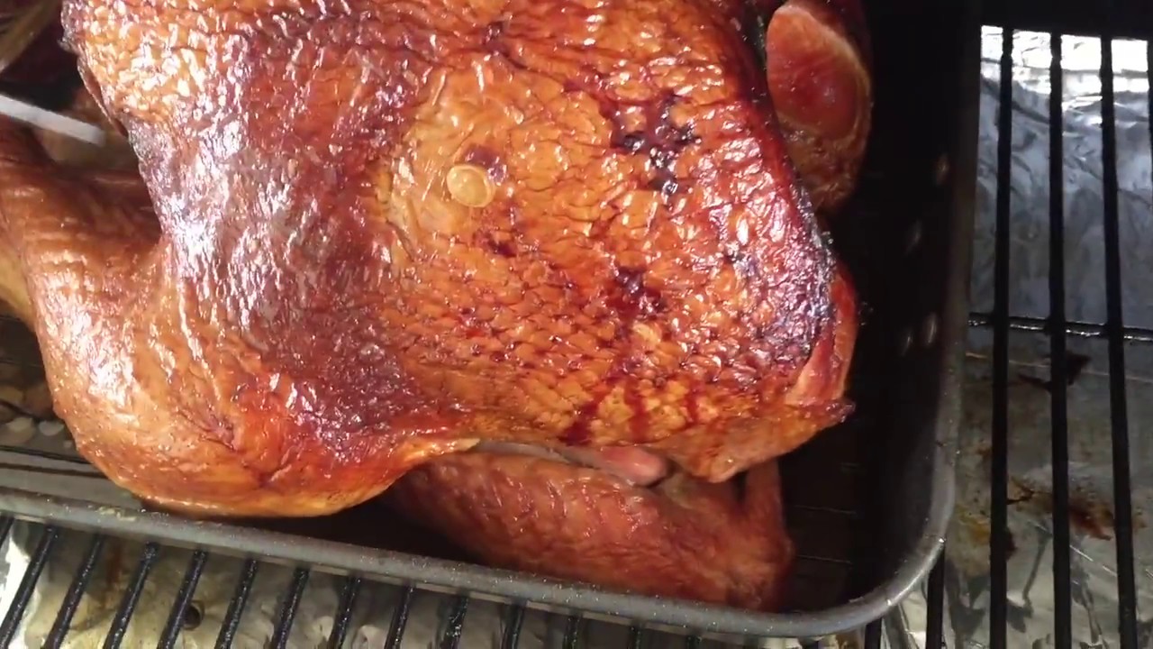 smoked turkey breast on traeger no brine
