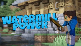 Minecraft Create Mod 1.18 Let's Play #4 - "Watermill Power"