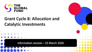 Information Session: Allocation and Catalytic Investments Outcomes