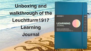 First look at the B5 Learning Journal by Leuchtterm1917