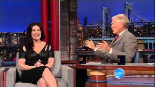 Idina Menzel on Letterman May 9 2014