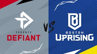 @TorontoDefiant vs @BostonUprising | West Play-Ins | Week 2 Day 1