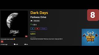 Dark Days - Parkway Drive Lvl 8 Custom Ragnarock Vot