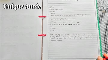 HSC ICT practical। HTML এ টেবিল তৈরিকরণ ও ডাটা প্রবেশ।