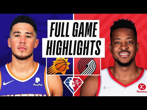 SUNS at TRAIL BLAZERS | FULL GAME HIGHLIGHTS | October 23, 2021