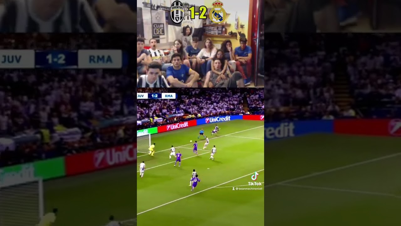 Reaction to Real Madrid VS Juventus UCL FINAL 2017 