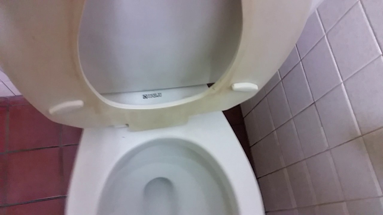 58 awesome vintage American Standard toilet at my movie theater YouTube