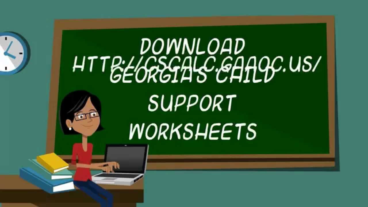 Calculating Georgia Child Support - 2 Step Divorces - YouTube