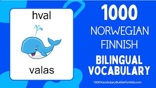 Learn Norwegian Finnish 1000 Bilingual Vocabulary for Beginners   Lære Norsk Finsk 1