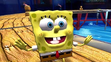 SpongeBob Truth Or Square   Walkthrough #1 HD