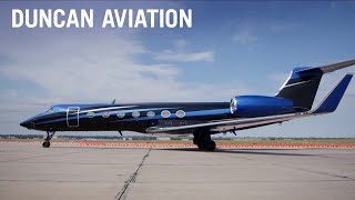 Gulfstream G550 Paint & Interior Transformation by Duncan Aviation