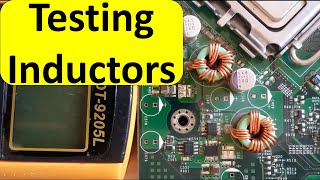 Testing inductors using multimeter - SMD Coils testing - Motherboard repair