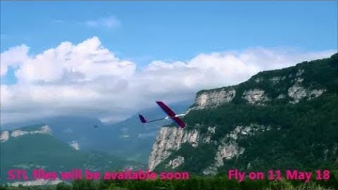 3D printed glider BanRC2