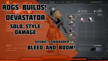 Outriders Devastator damage build able to solo CT15