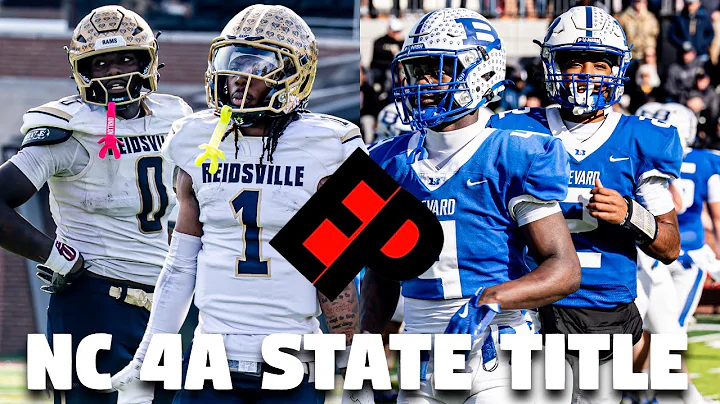 Reidsville Vs Brevard: NC 4A State Title! Kendre Harrison And Dionte Neal Give Legendary Performance