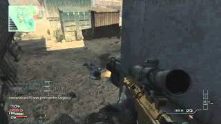MW3 - Nice Panicked QuickScoping