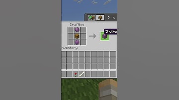 How To Make A Pink Shulker Box In Minecraft #Shorts