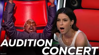 THE VOICE AUDITIONS CONCERT | BEST AUDITIONS